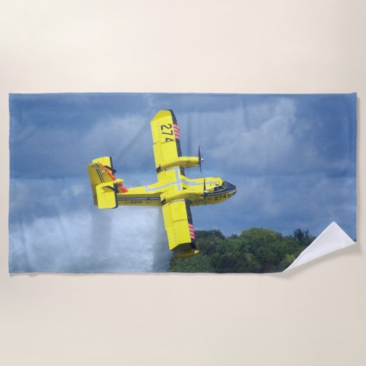 Kanadischer Wasserbomber 274 Strandtuch (Vorderseite)