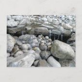 kanadischer Wasserfall Postkarte (Vorderseite)