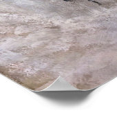 KANADISCHER WINTER, NORDALBERTA, SCHNEESCHUHE, POSTER (Ecke)