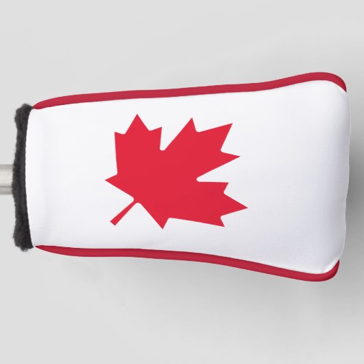 Kanadisches Ahornblatt Golf Headcover (Vorderseite)