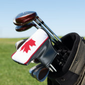 Kanadisches Ahornblatt Golf Headcover (In Situ)