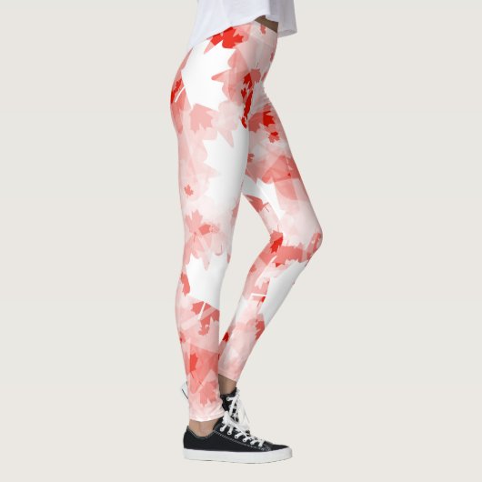 Kanadisches Ahornblatt Leggings (Rechts)