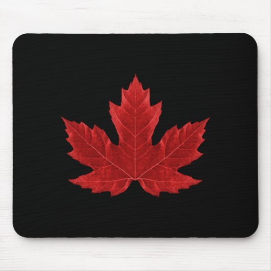 Kanadisches Ahornblatt Mousepad (Vorne)