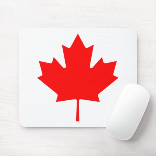 Kanadisches Ahornblatt Mousepad (Mit Mouse)