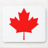 Kanadisches Ahornblatt Mousepad (Vorne)