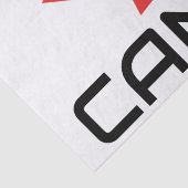 Kanadisches Ahornblatt Seidenpapier (Detail)