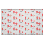 Kanadisches Ahornblatt Stoff (Fat Quarter (45,7 x 55,9 cm))