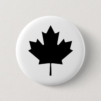 Kanadisches Ahornleaf-Symbol Button