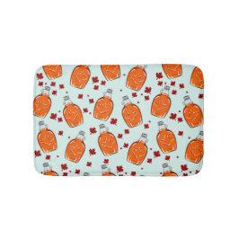 Kanadisches Ahornsirup-Muster Badematte