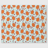 Kanadisches Ahornsirup-Muster Geschenkpapier (Flach)