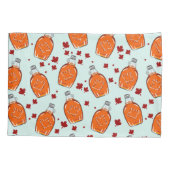 Kanadisches Ahornsirup-Muster Kissenbezug (Rückseite)