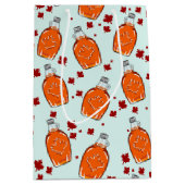 Kanadisches Ahornsirup-Muster Mittlere Geschenktüte (Vorderseite)