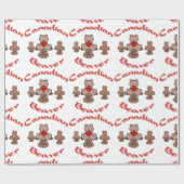 Kanadisches Biber-Packpapier Geschenkpapier (Flach)