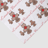 Kanadisches Biber-Seidenpapier Seidenpapier (Ausschnitt)