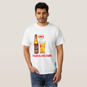 Kanadisches Bier T-Shirt (Vorne ganz)