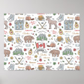 Kanadisches Doodles-Poster Poster (Vorne)