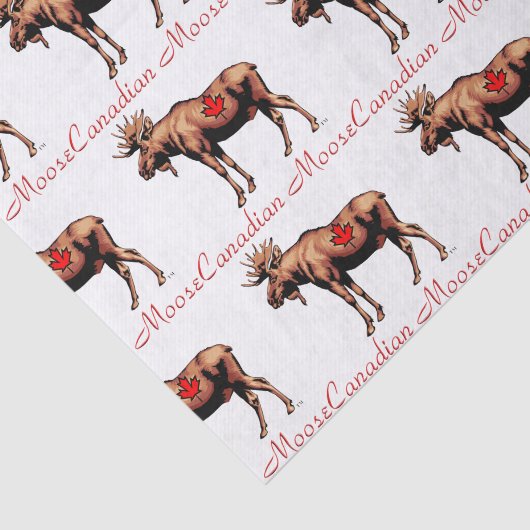 Kanadisches Elch-Seidenpapier Seidenpapier (Ausschnitt)