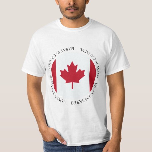 Kanadisches Erbe-Geschenk T-Shirt (Vorderseite)