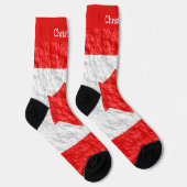 Kanadisches Flaggen-Design Socken (Rechts)