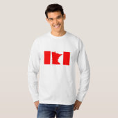 Kanadisches Flaggen-T-Shirt Minnesotas T-Shirt (Vorne ganz)