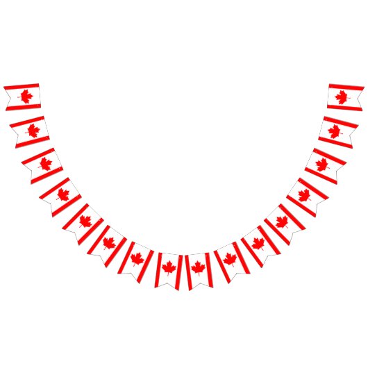 kanadisches Flaggenbanner Wimpelkette (Alle)