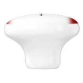 kanadisches Flaggendekor für Ahornleder Door Knobs Keramikknauf (Seitenansicht)