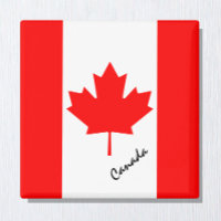 Kanadisches Flaggenmagnet, Reisen / Sport, Kanada