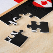 Kanadisches Flaggenpuzzle, kanadisches Land / Kana Puzzle (Seite)