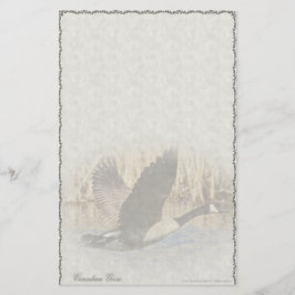 Kanadisches Gans-Gewohnheits-Briefpapier Briefpapier
