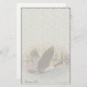 Kanadisches Gans-Gewohnheits-Briefpapier Briefpapier (Vorne/Hinten)