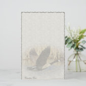 Kanadisches Gans-Gewohnheits-Briefpapier Briefpapier (Stehend Vorderseite)