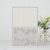 Kanadisches Gans-im Flug kundenspezifisches Briefpapier (Stehend Vorderseite)