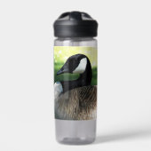 Kanadisches Goose Wildlife Foto Trinkflasche (Vorderseite)