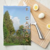 Kanadisches Handtuch Native Totem Pole Vancouver H (Viertel Falte)