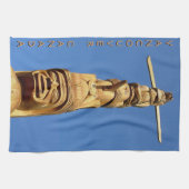 Kanadisches Handtuch Native Totem Pole Vancouver H (Horizontal)