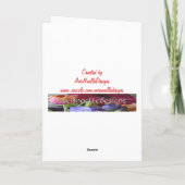 Kanadisches Herz-Militärisches Valentin Feiertagskarte (Rückseite)