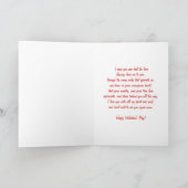 Kanadisches Herz-Militärisches Valentin Feiertagskarte (Innenseite)