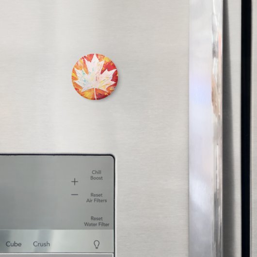 Kanadisches klassisches Ahornblatt Magnet (In Situ (Kühlschrank))