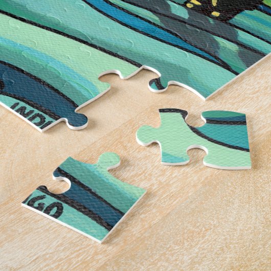 Kanadisches Kunst-Puzzlespiel-personalisierte Puzzle (Seite)