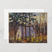Kanadisches Landschaftskunstlager von Tom Thomson Postkarte (Vorne/Hinten)