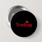 Kanadisches liberales Trudeau - .png Button (Vorne & Hinten)