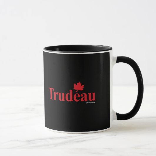 Kanadisches liberales Trudeau - .png Tasse (Rechts)