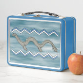 Kanadisches Monster und Zigzags Metall Brotdose (Beispiel)