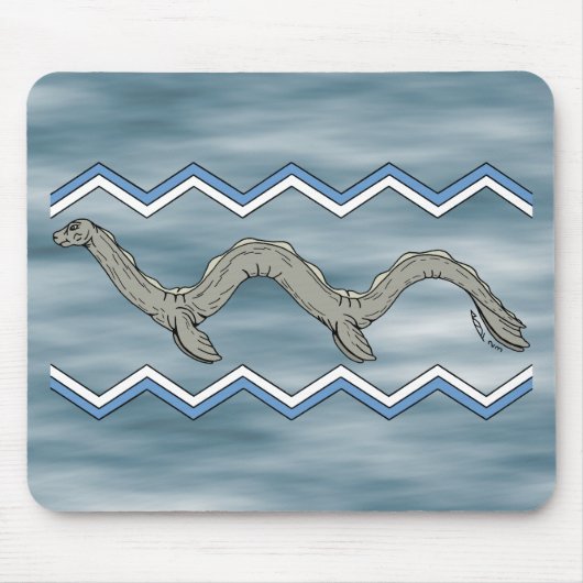 Kanadisches Monster und Zigzags Mousepad (Vorne)