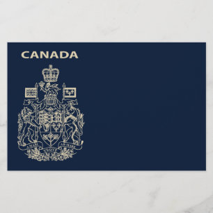 Kanadisches Nationalsymbol Flyer