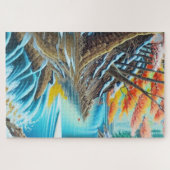 Kanadisches Naturöl Malerei Atemberaubende Landsch Puzzle (Horizontal)