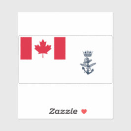 Kanadisches Naval Ensign Aufkleber