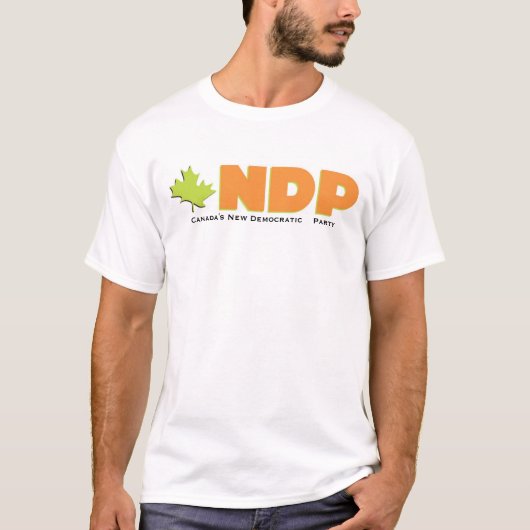 Kanadisches NDP T-Shirt (Vorderseite)