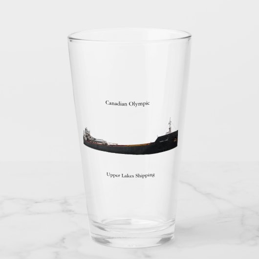 kanadisches olympisches Glas (Vorderseite)