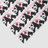 Kanadisches Panda-Seidenpapier Seidenpapier (Ausschnitt)